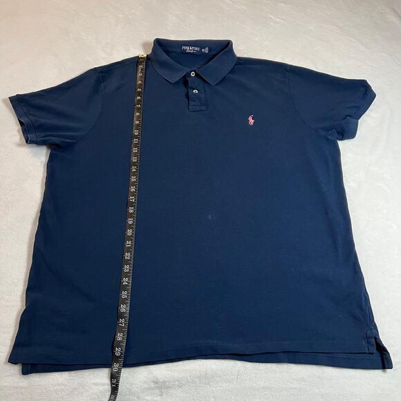 Ralph Lauren Pink Pony Men's Polo Shirt Size XXL Casual Preppy Nautical Colorful - Picture 8 of 9